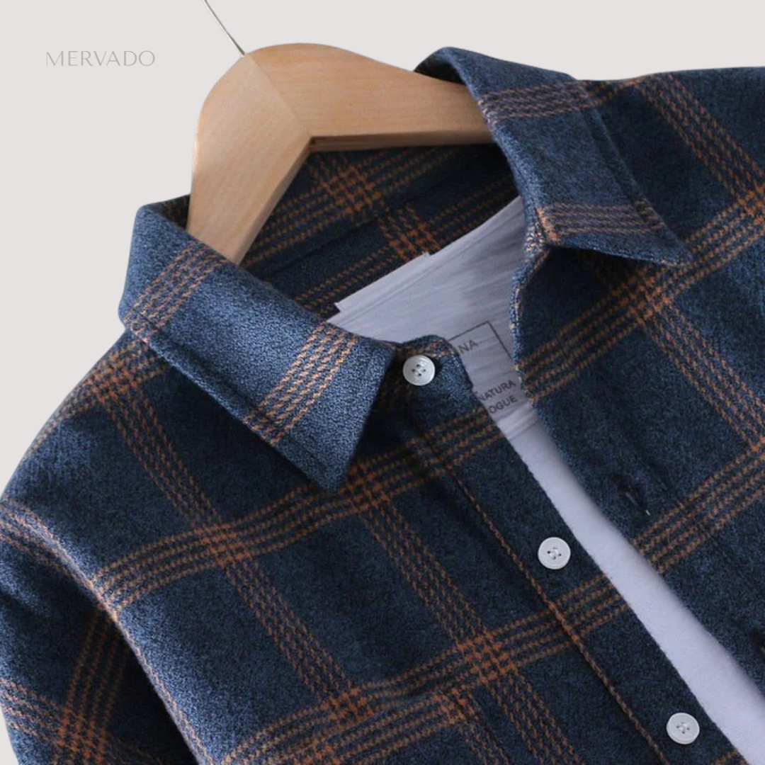 Chemise décontractée à boutons pour homme - coupe légère et manches longues