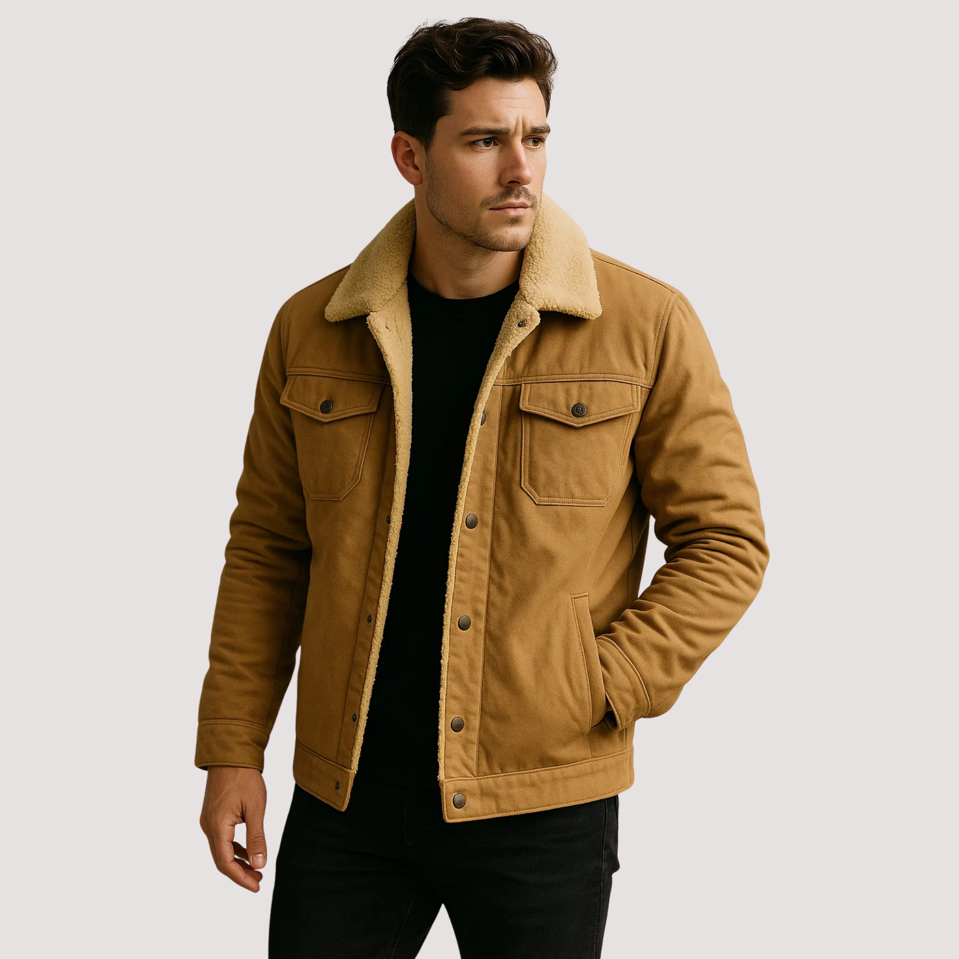 Veste chauffante pour homme - Vêtements d'extérieur thermiques à manches longues