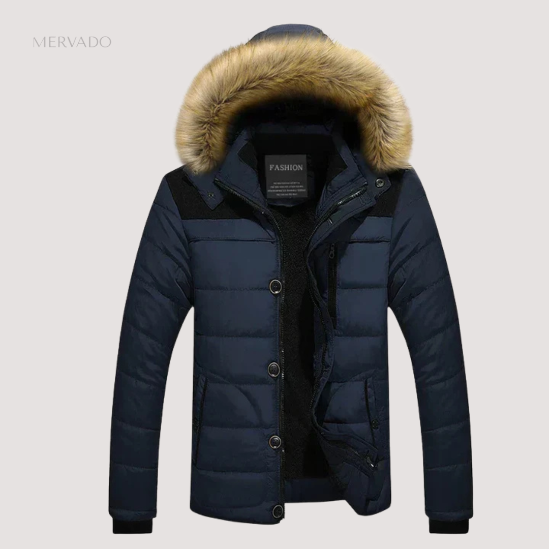 Veste d'hiver pour homme - Parka épaisse à capuche pour un confort optimal en extérieur