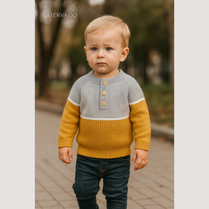 Gezellige babytrui – Premium breiwerk en tijdloze stijl