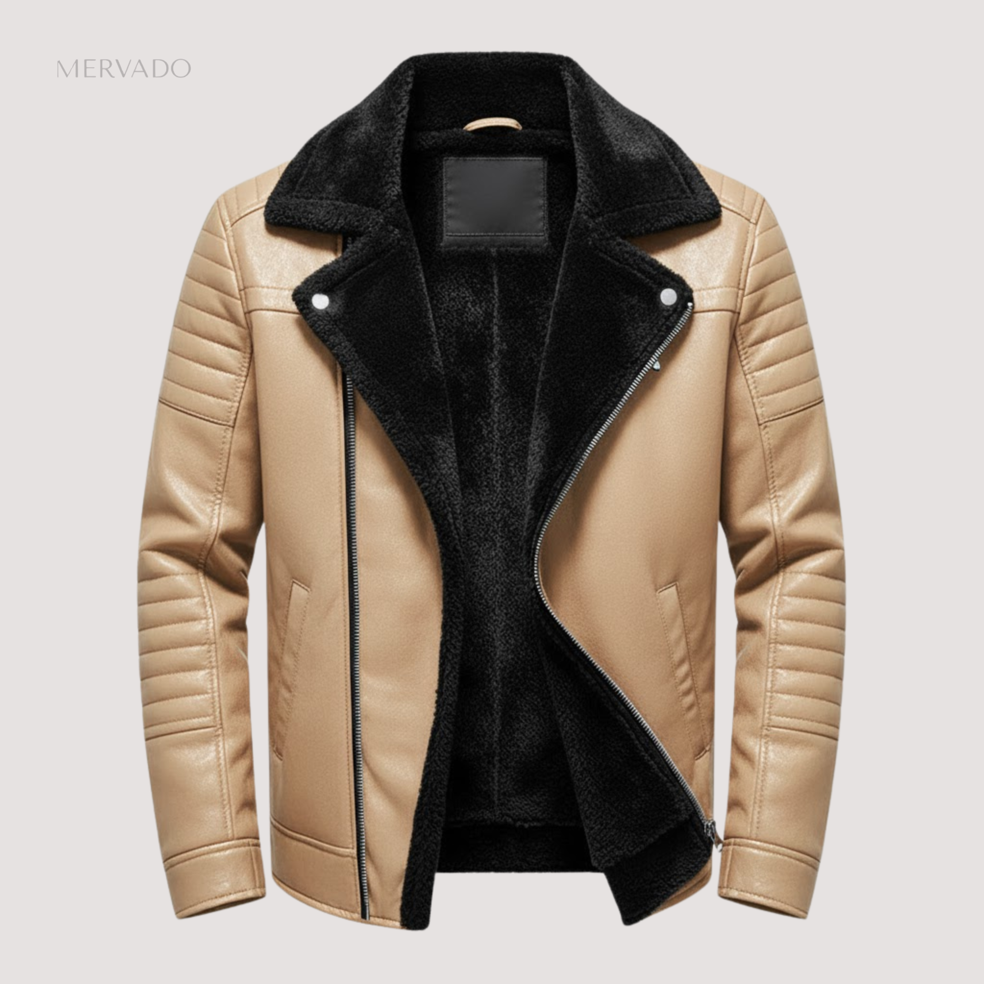 Blouson aviateur vintage pour homme - Un vêtement d'extérieur chaud et classique pour un look intemporel