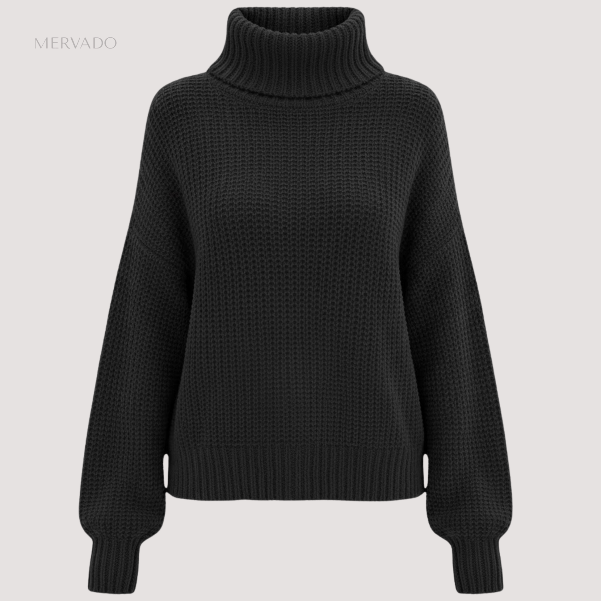 Pull en maille de coton pour femme - Pur coton, design intemporel