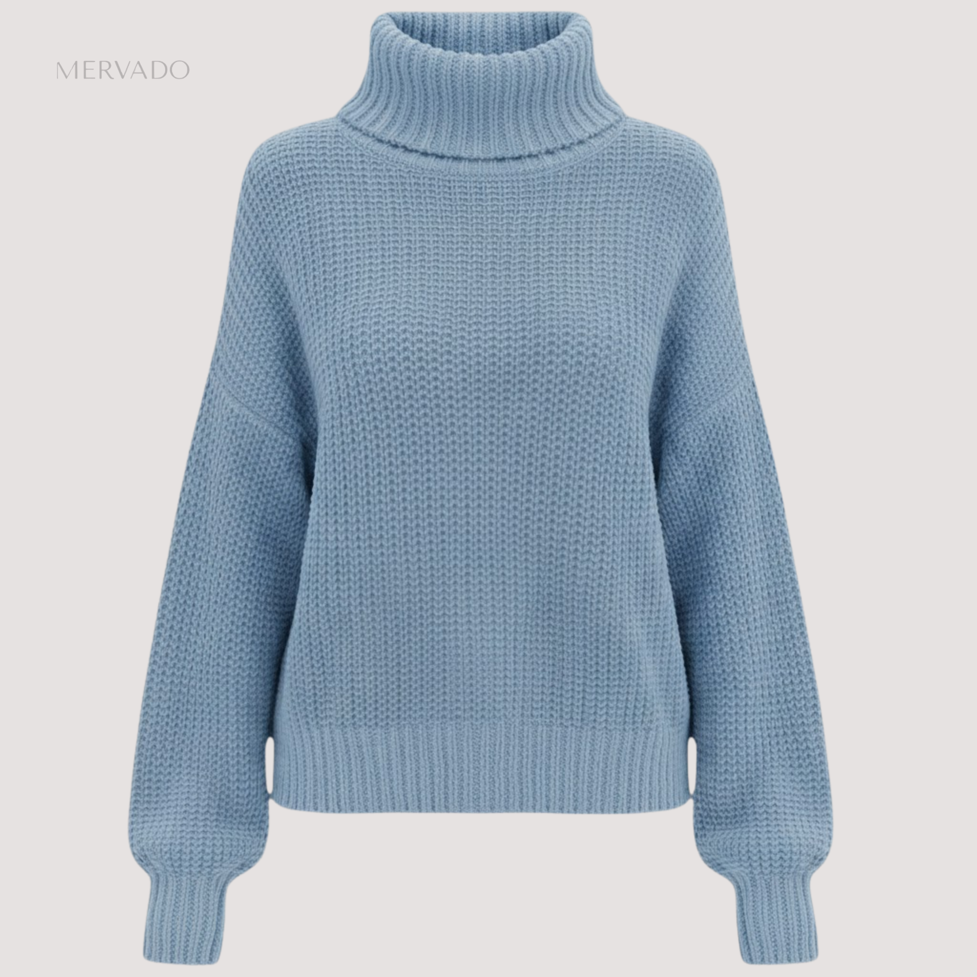 Pull en maille de coton pour femme - Pur coton, design intemporel
