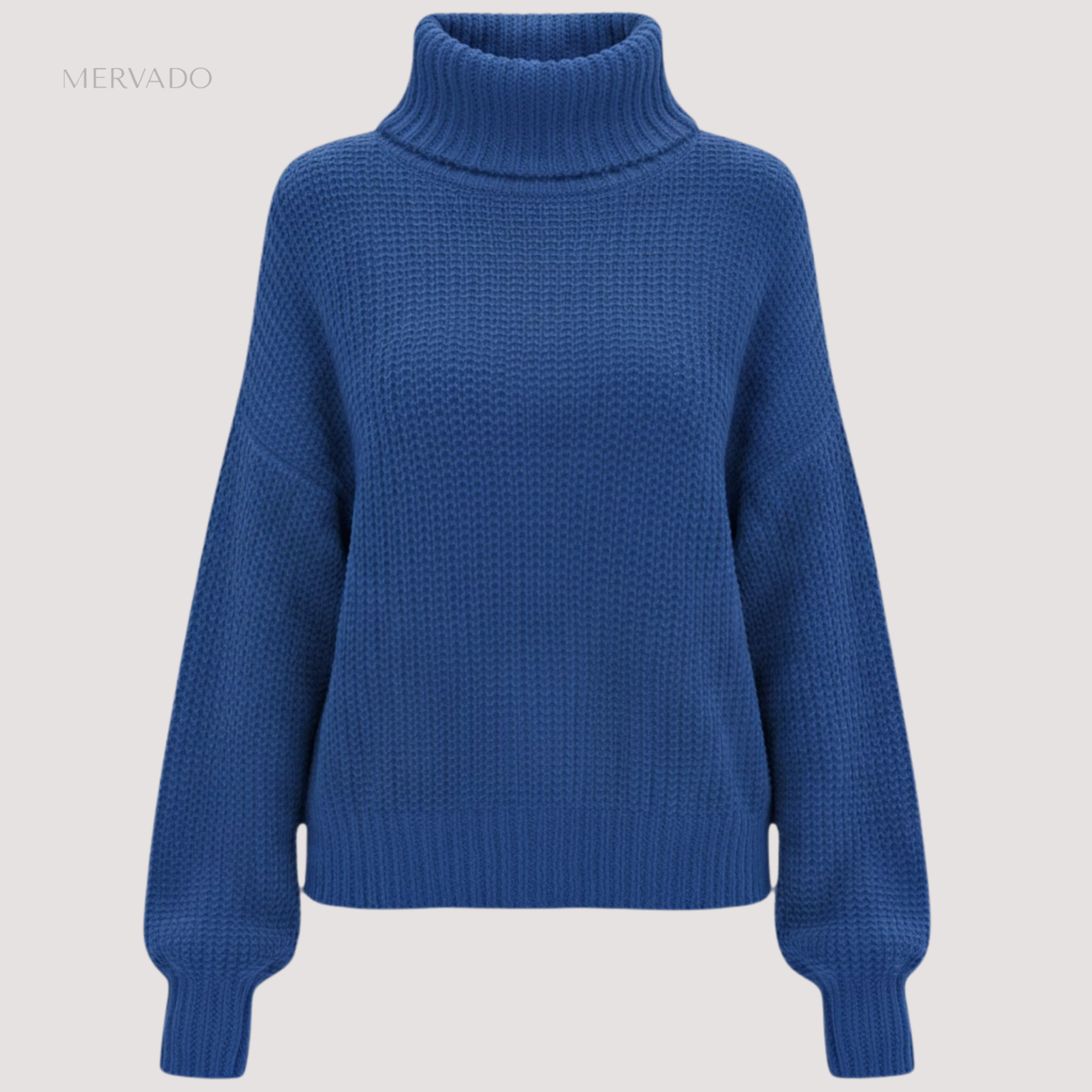 Pull en maille de coton pour femme - Pur coton, design intemporel