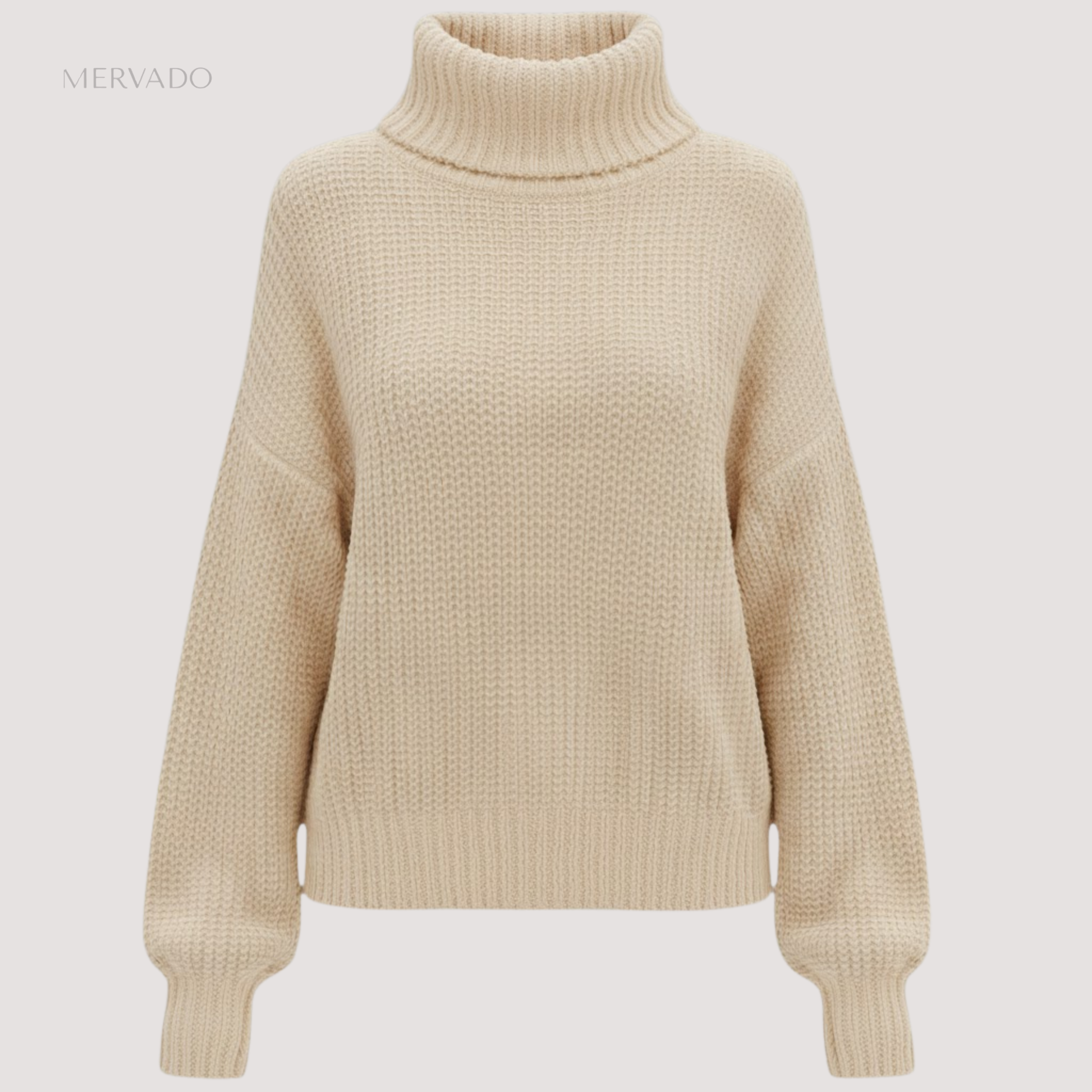 Pull en maille de coton pour femme - Pur coton, design intemporel