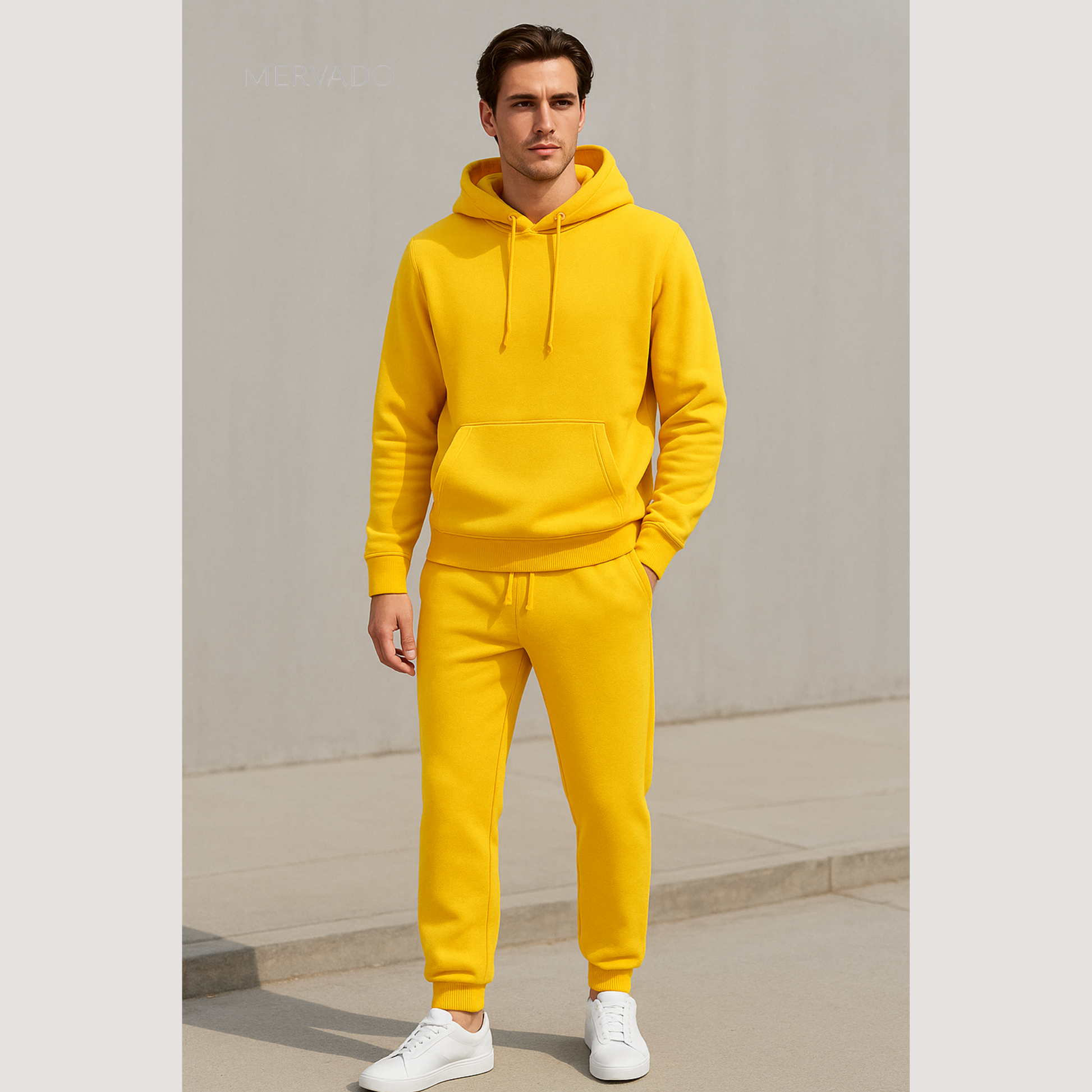 Ensemble sweat à capuche et jogging décontracté pour homme - Tenue streetwear coupe décontractée