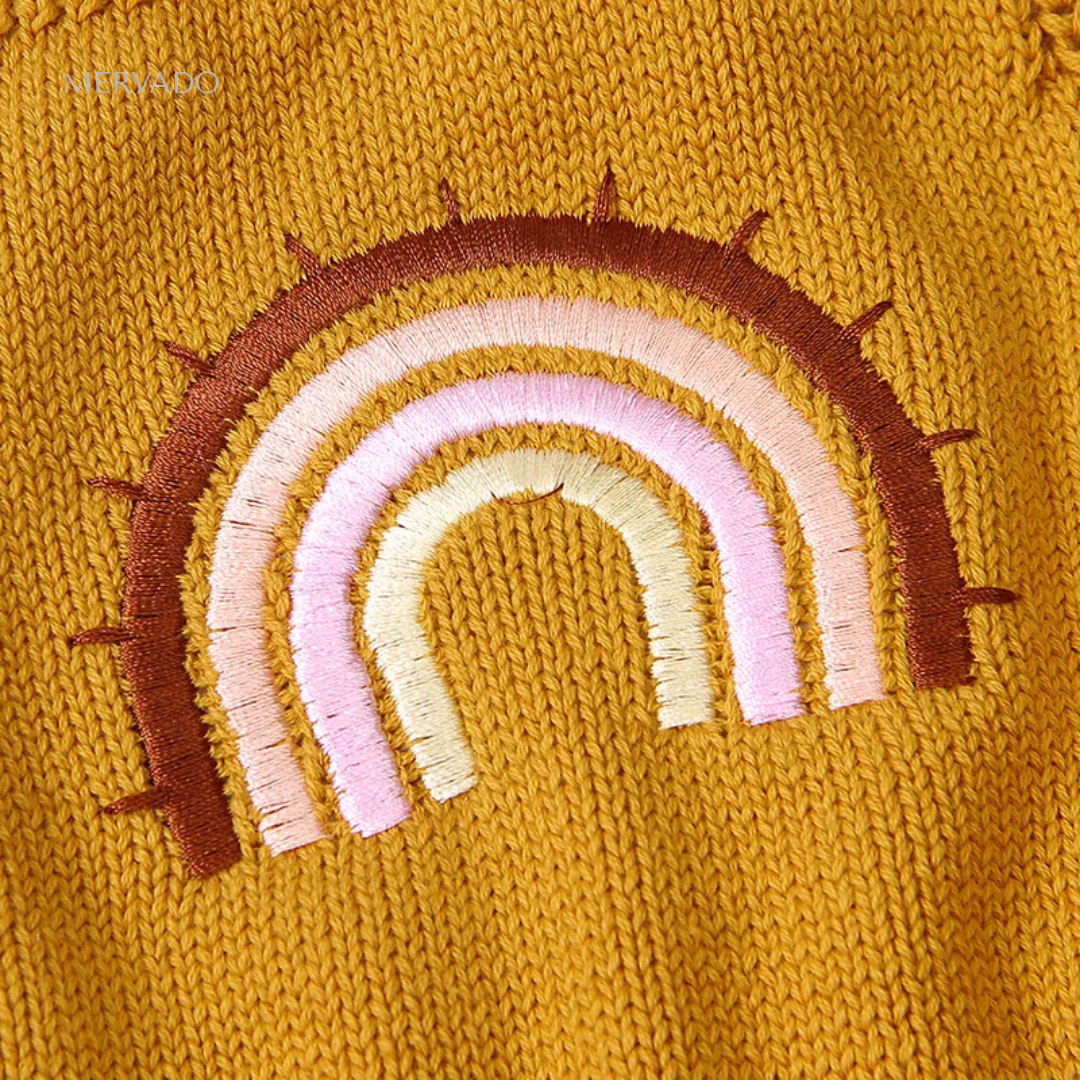 Gezellig gebreide babyjumpsuit - Zachte eendelige romper voor pasgeborenen en peuters