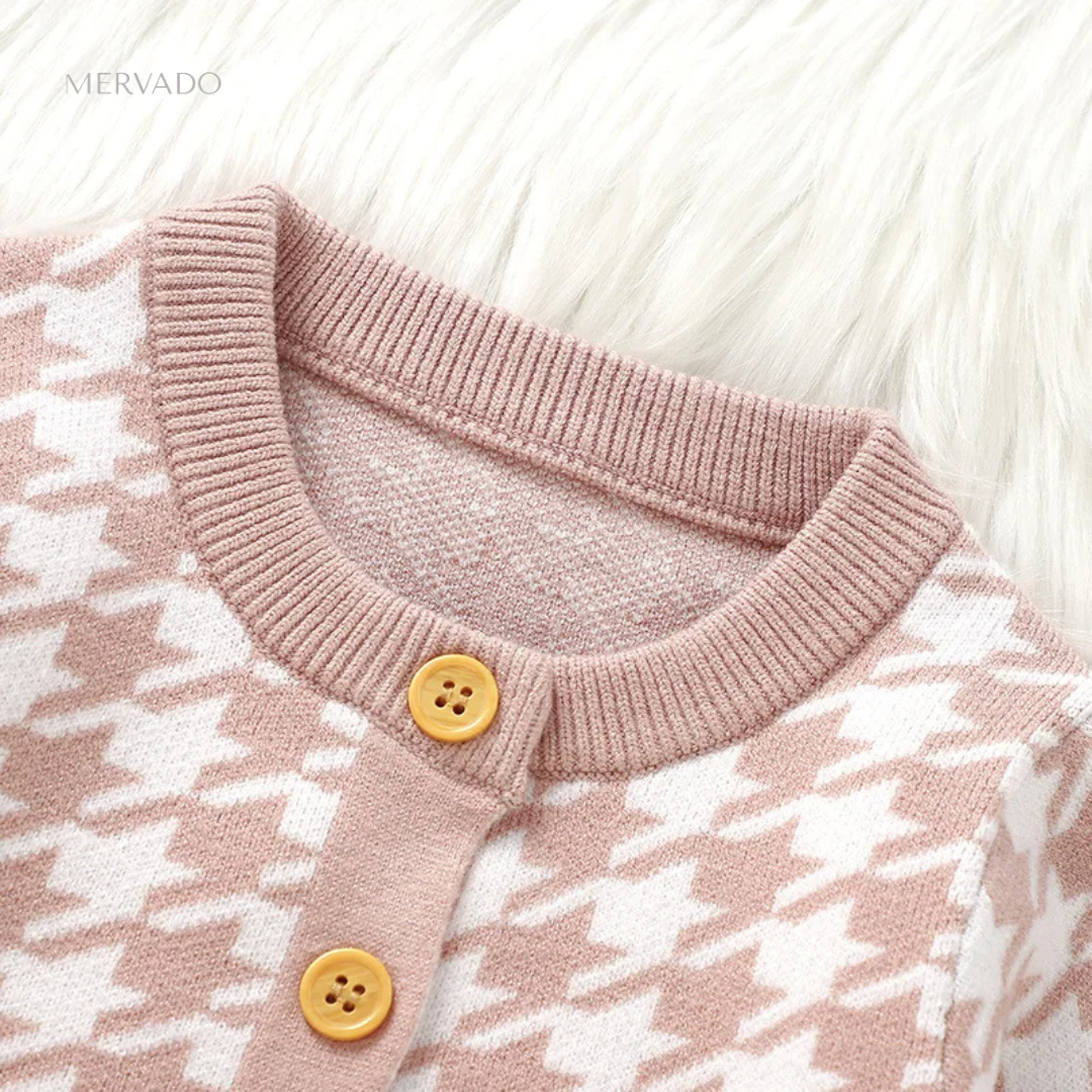 Boutique Baby gebreide romper | Zacht, comfortabel en stijlvol voor kleine meisjes