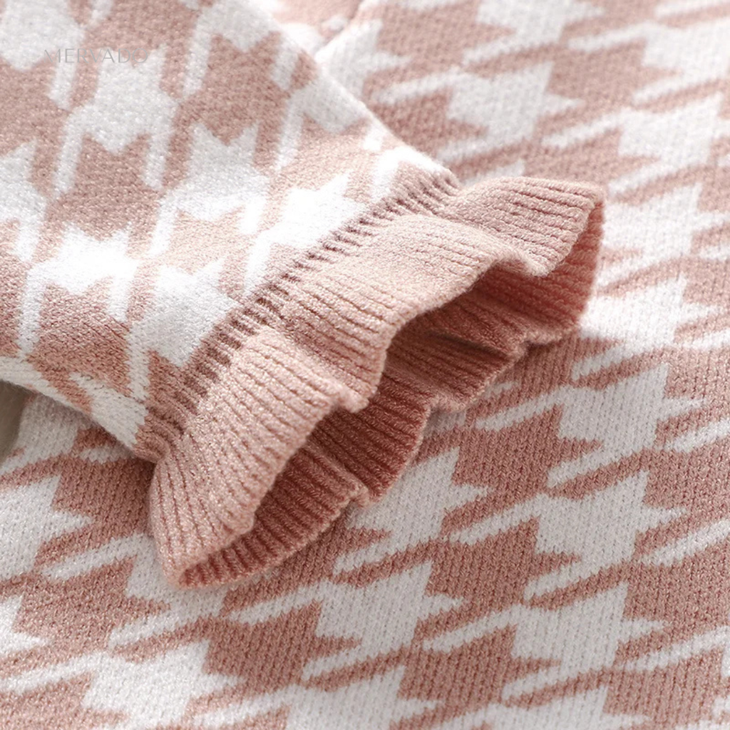 Boutique Baby gebreide romper | Zacht, comfortabel en stijlvol voor kleine meisjes