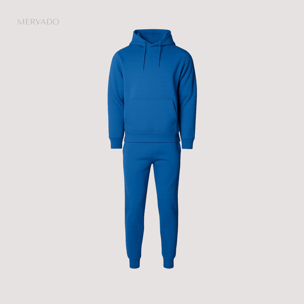 Heren slim fit trainingspak – Zwaargewicht ademende set voor de winter