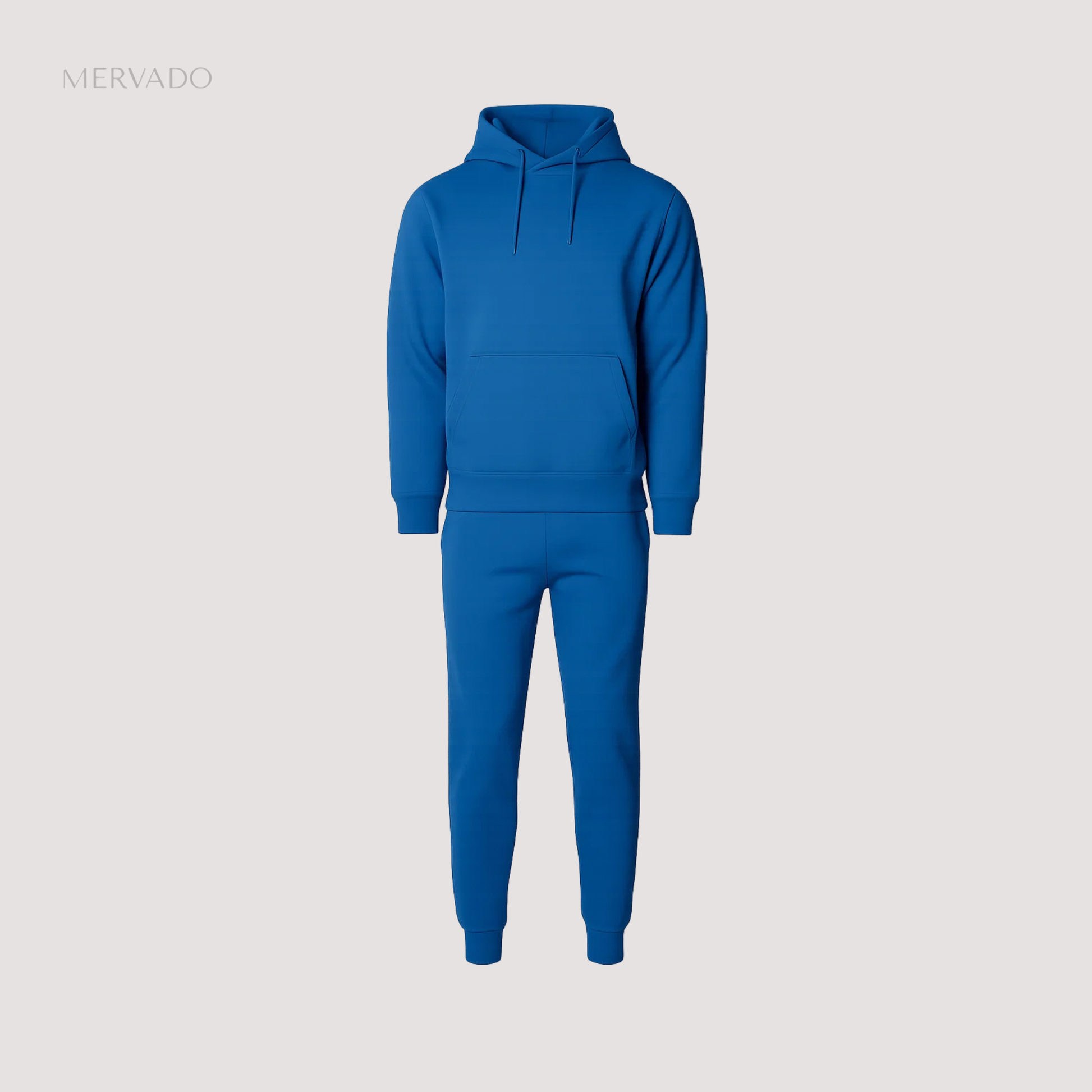 Heren slim fit trainingspak – Zwaargewicht ademende set voor de winter