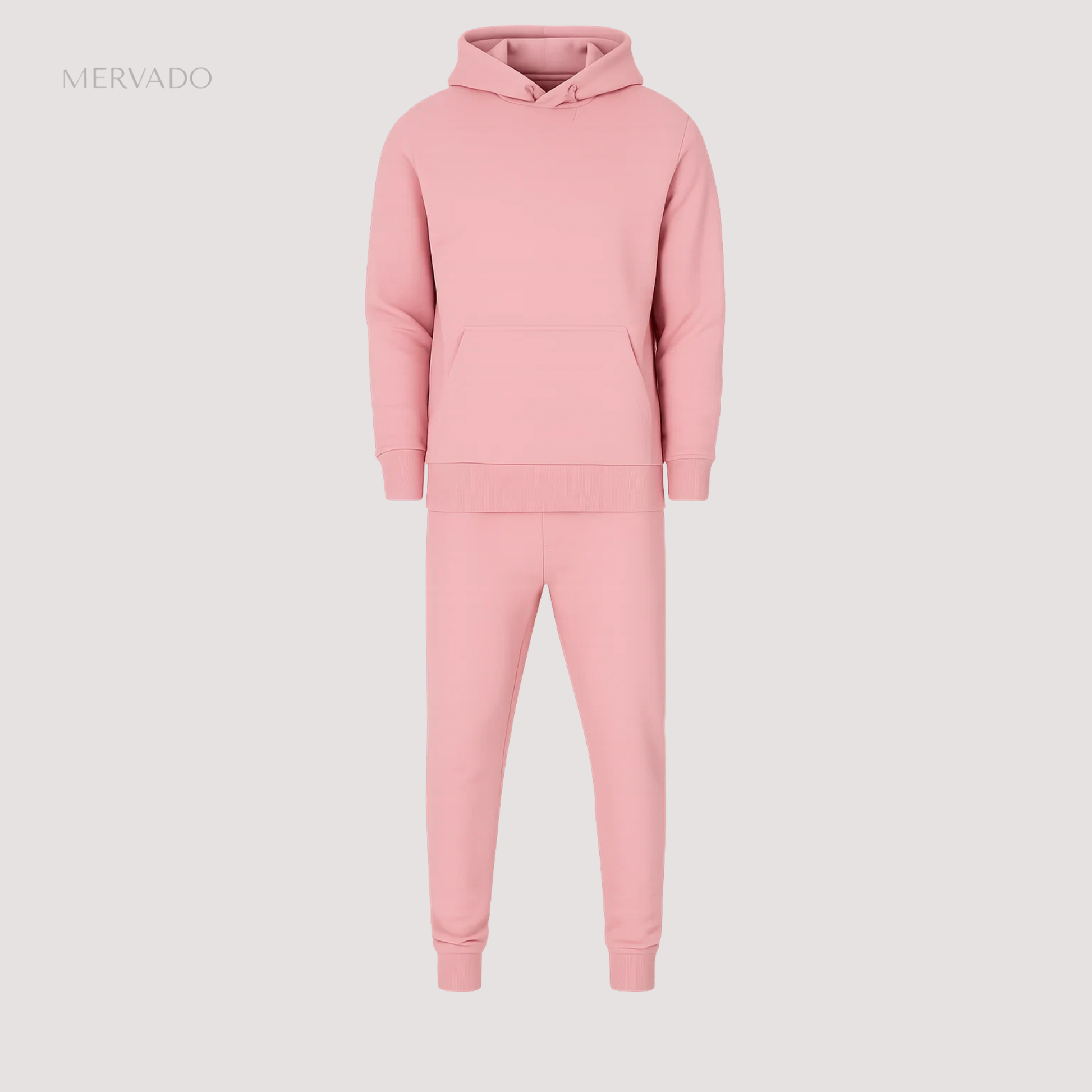 Heren slim fit trainingspak – Zwaargewicht ademende set voor de winter