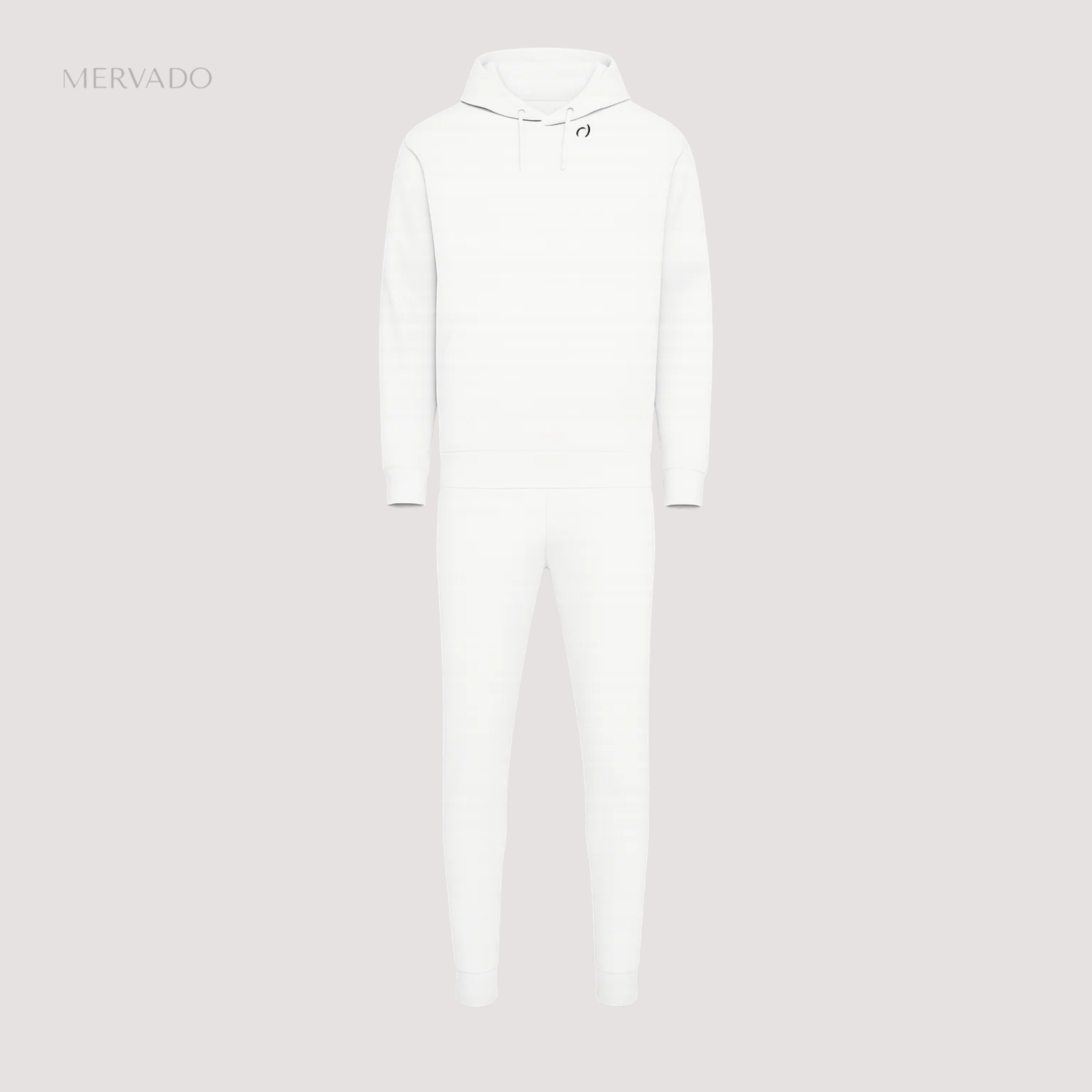 Heren slim fit trainingspak – Zwaargewicht ademende set voor de winter