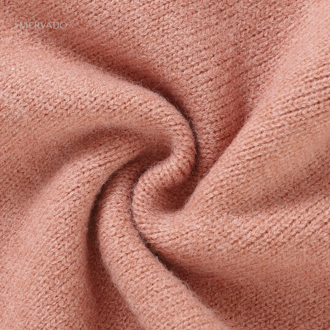 Baby warme gebreide top - lief konijnenmotief trui voor kleintjes