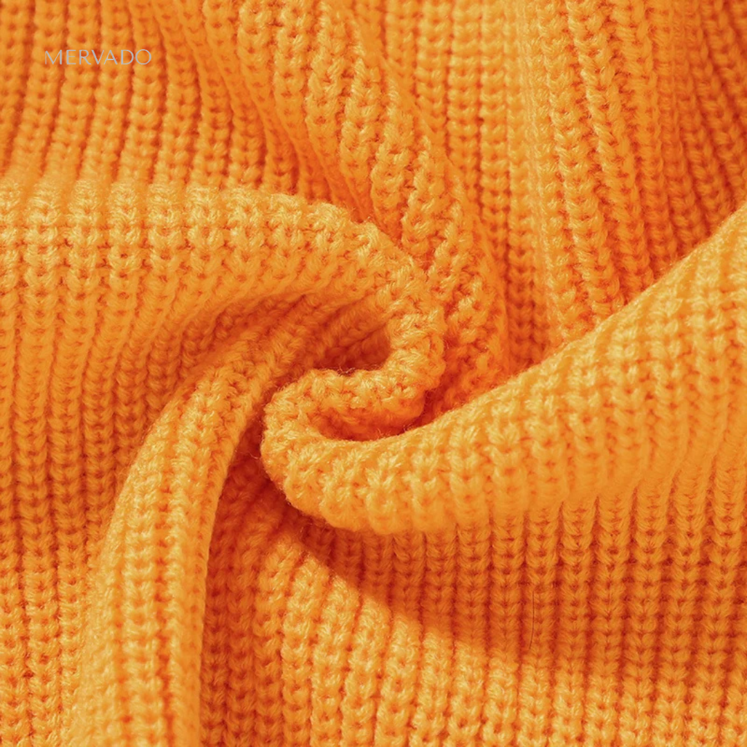 Zachte handgemaakte gehaakte babyjas - schattige warme trui voor meisjes