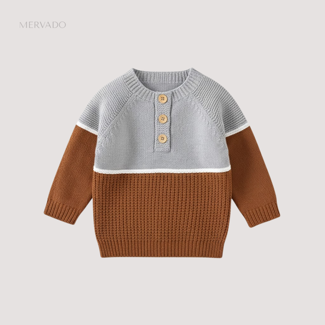 Gezellige babytrui – Premium breiwerk en tijdloze stijl