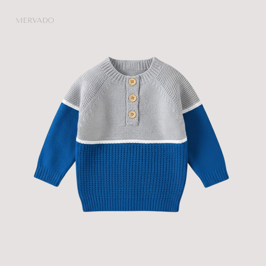 Gezellige babytrui – Premium breiwerk en tijdloze stijl