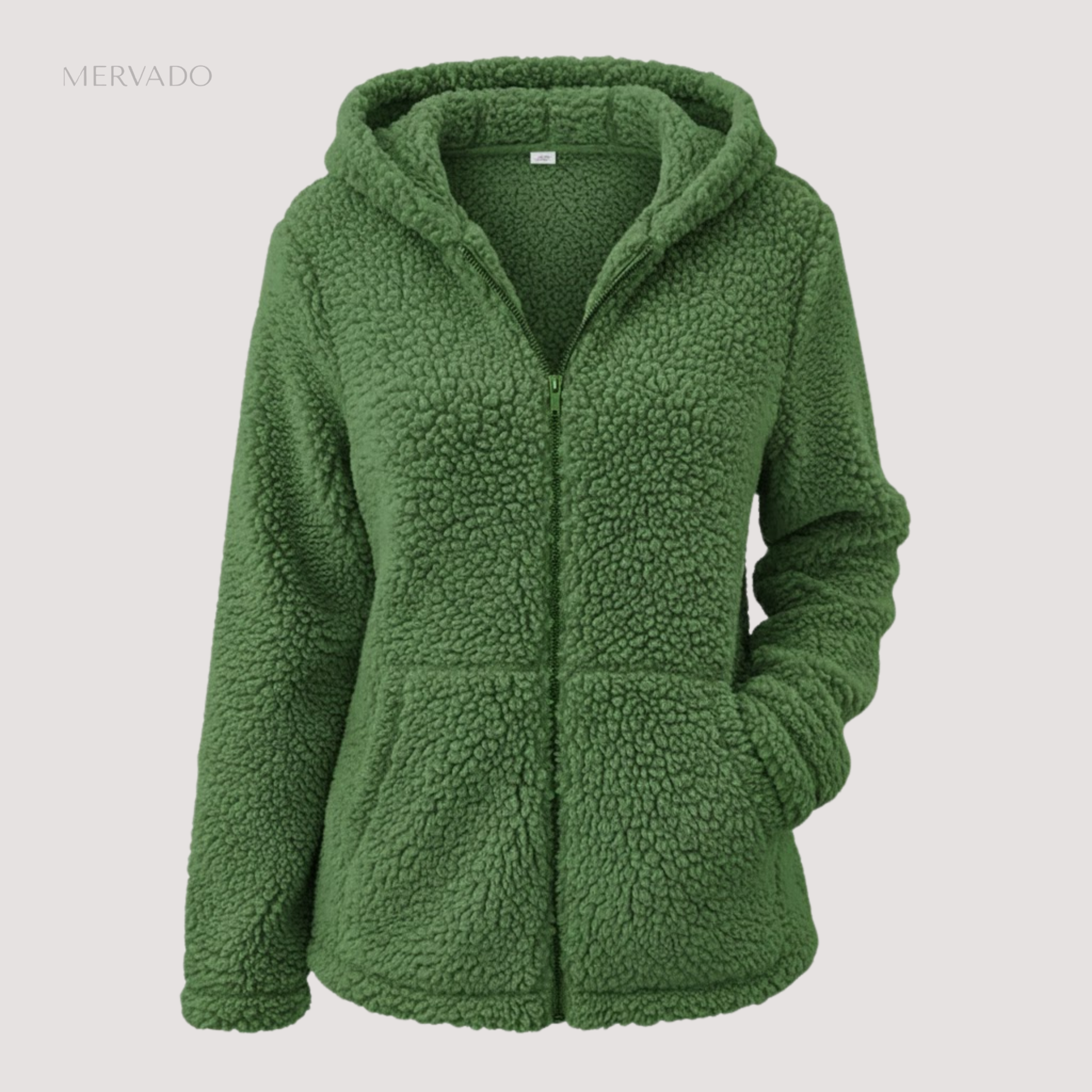 Dames hoodie met rits - Zachte sweatshirt met lange mouwen voor casual comfort en stijl