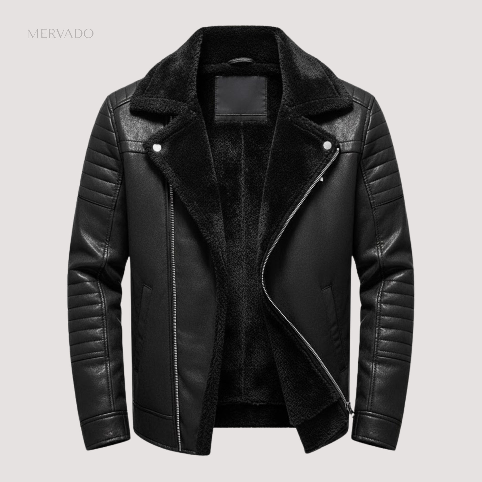 Blouson aviateur vintage pour homme - Un vêtement d'extérieur chaud et classique pour un look intemporel