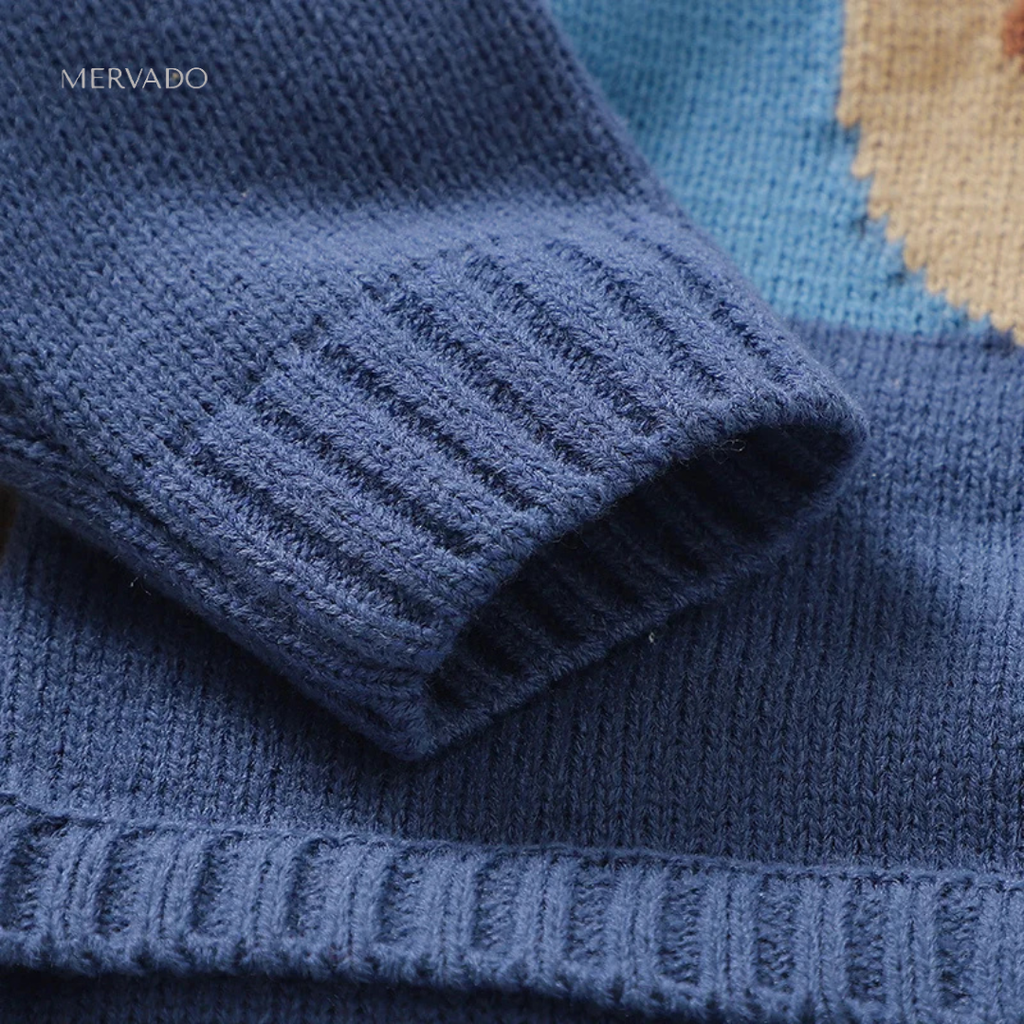 Gezellige Baby Bear Jumpsuit – Warme fleece romper voor comfort in de herfst en winter