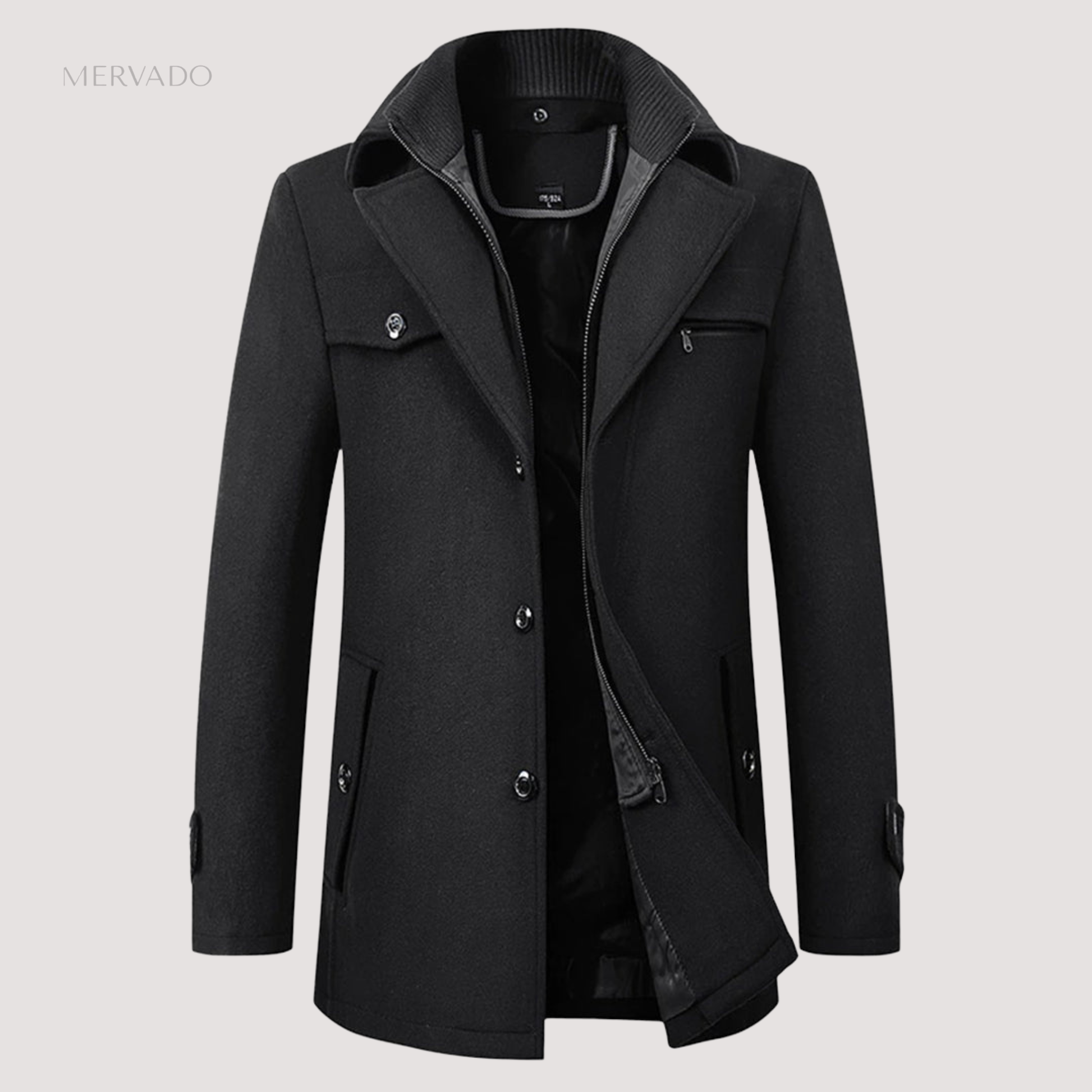 Elegante bomberjack voor heren - Stijlvolle warme winterkleding