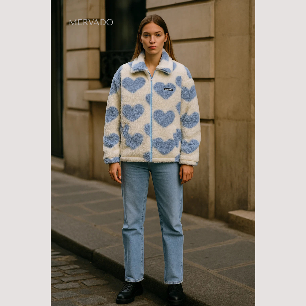 Veste en cuir réversible pour femme – Un modèle chic et décontracté à double effet