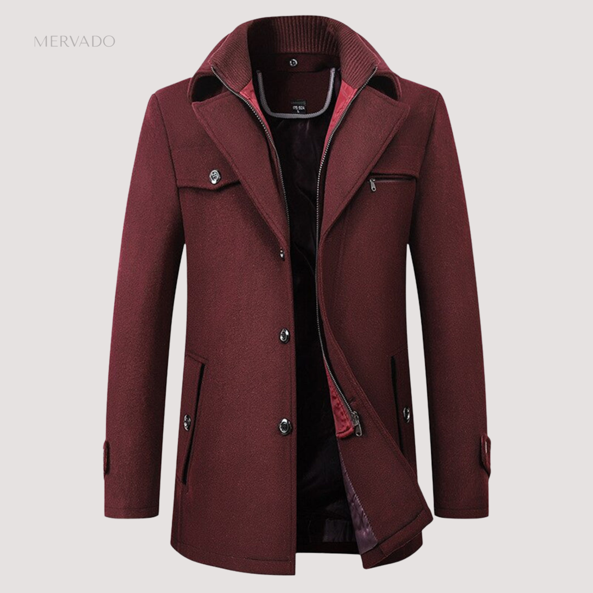 Elegante bomberjack voor heren - Stijlvolle warme winterkleding