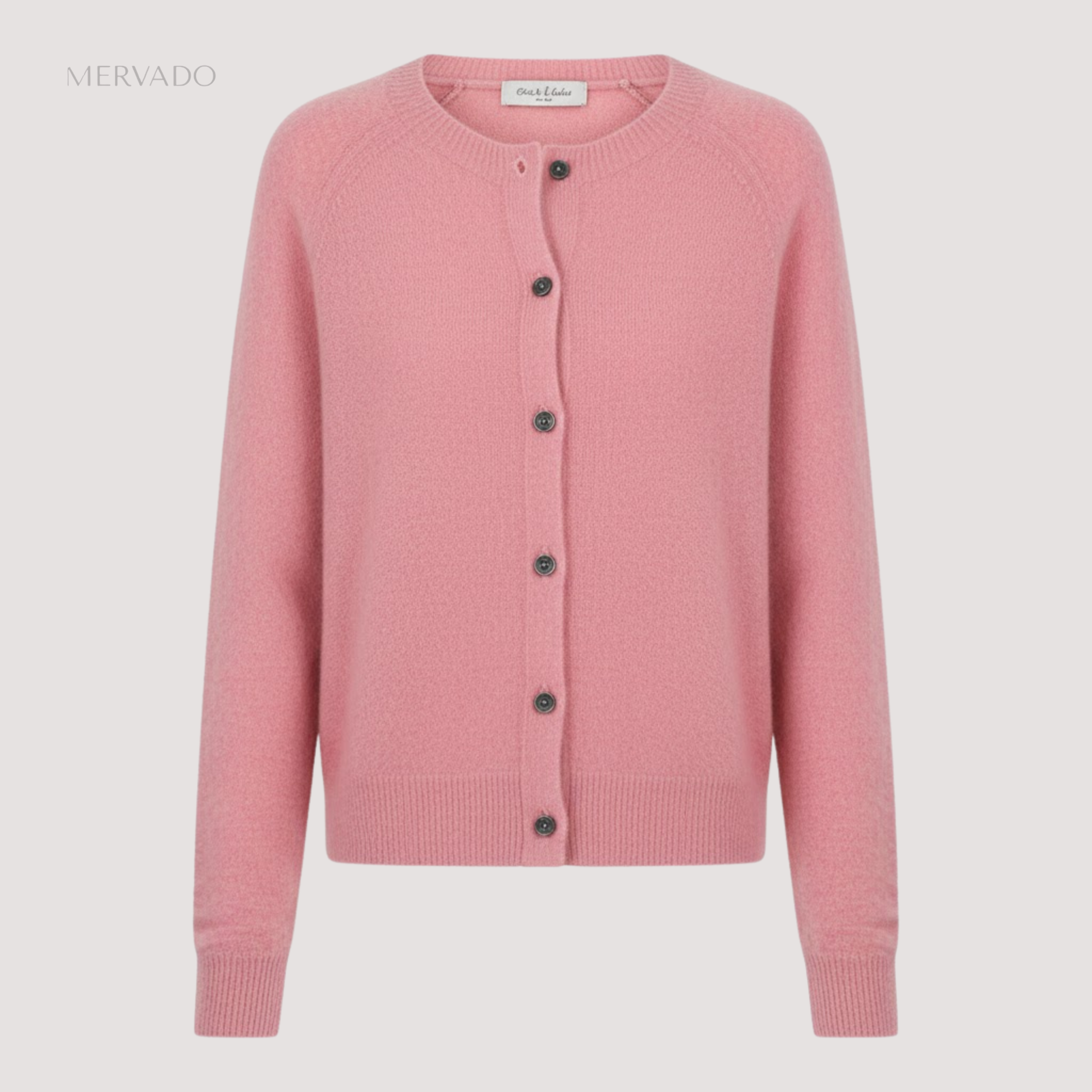 Merinowol en kasjmier vest voor dames – elegant zacht gebreid comfort