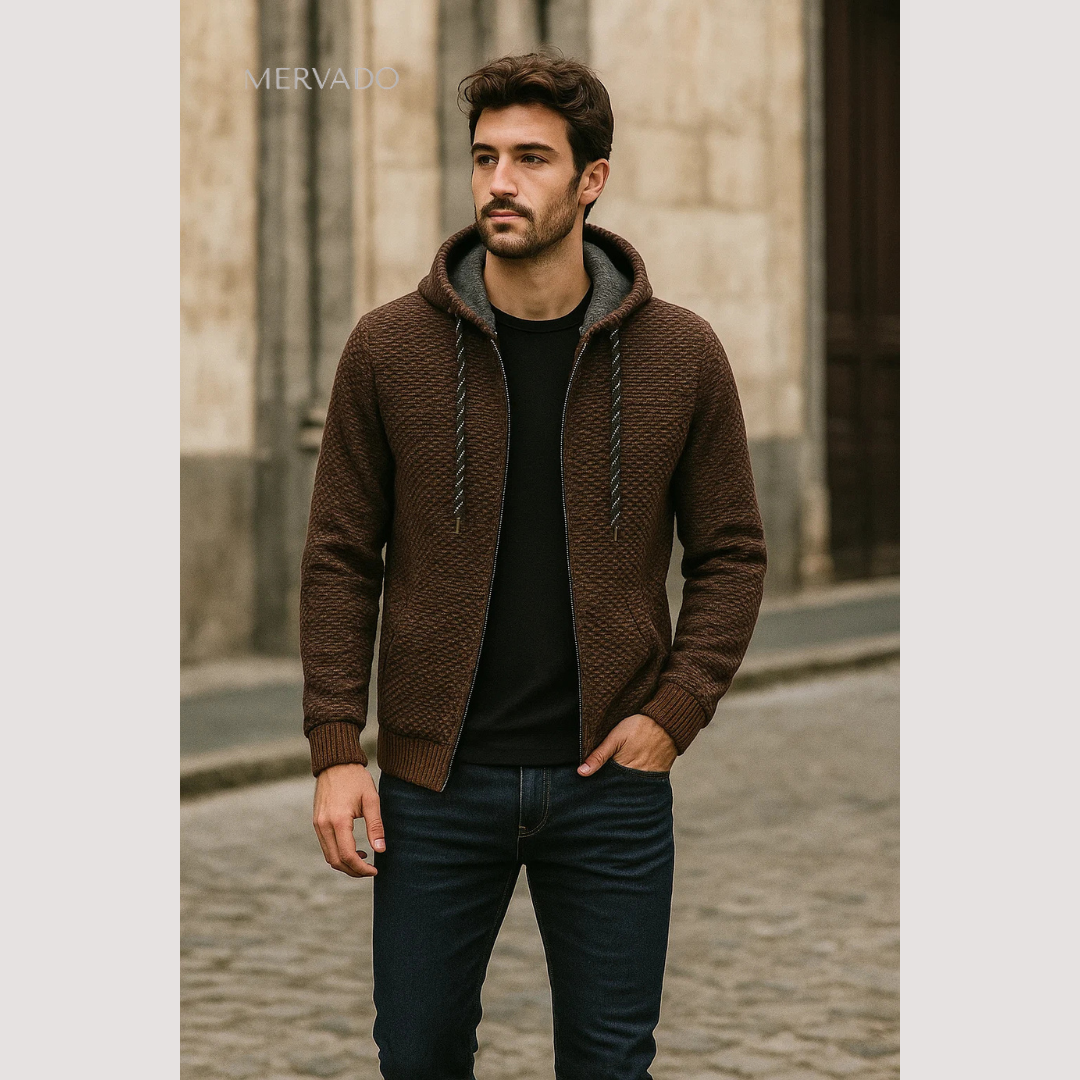 Stijlvolle herenhoodie – lichtgewicht premium materiaal voor comfort de hele dag