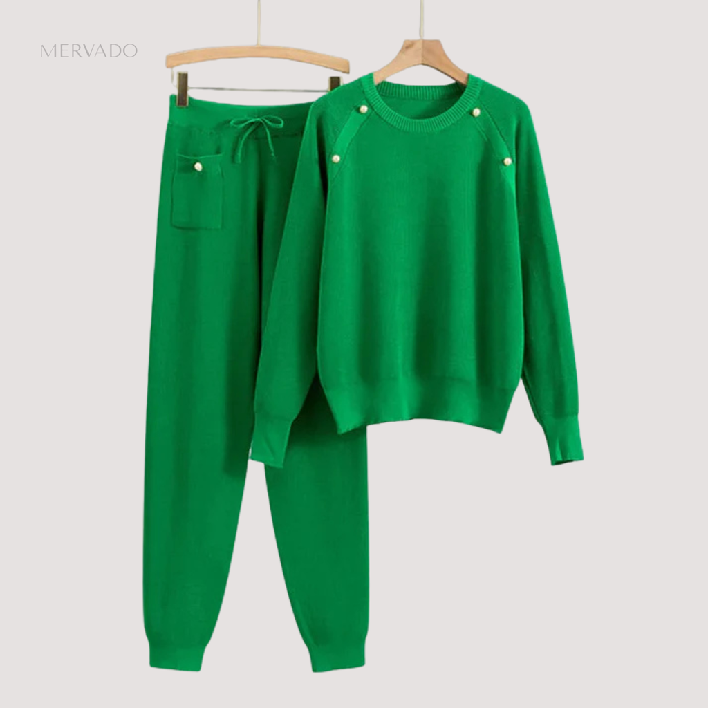 Ensemble de détente deux pièces pour femme - Tissu doux et respirant pour un confort optimal