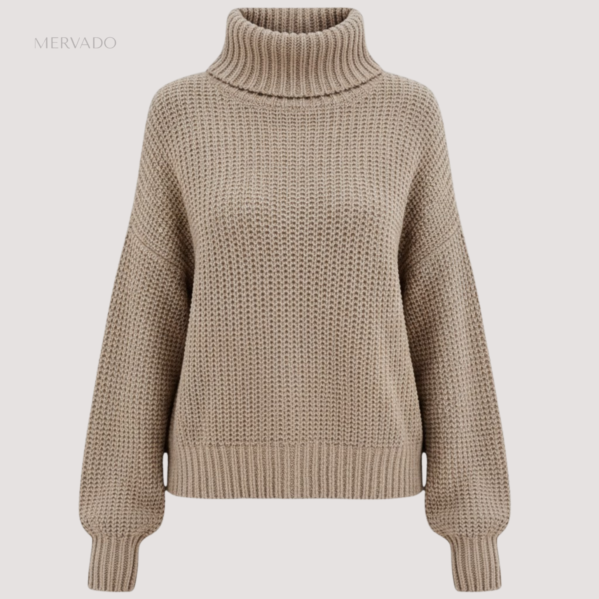 Pull en maille de coton pour femme - Pur coton, design intemporel