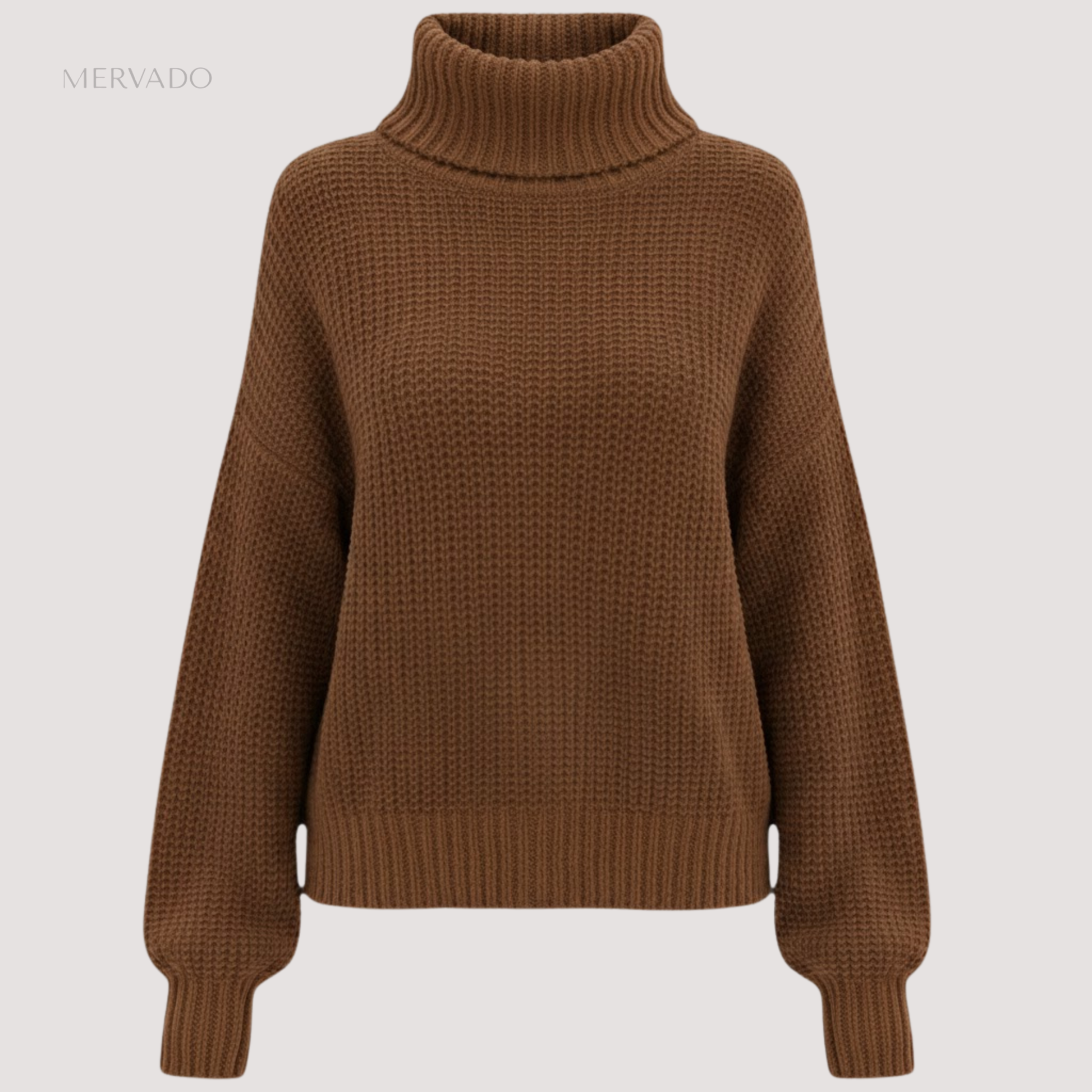 Pull en maille de coton pour femme - Pur coton, design intemporel