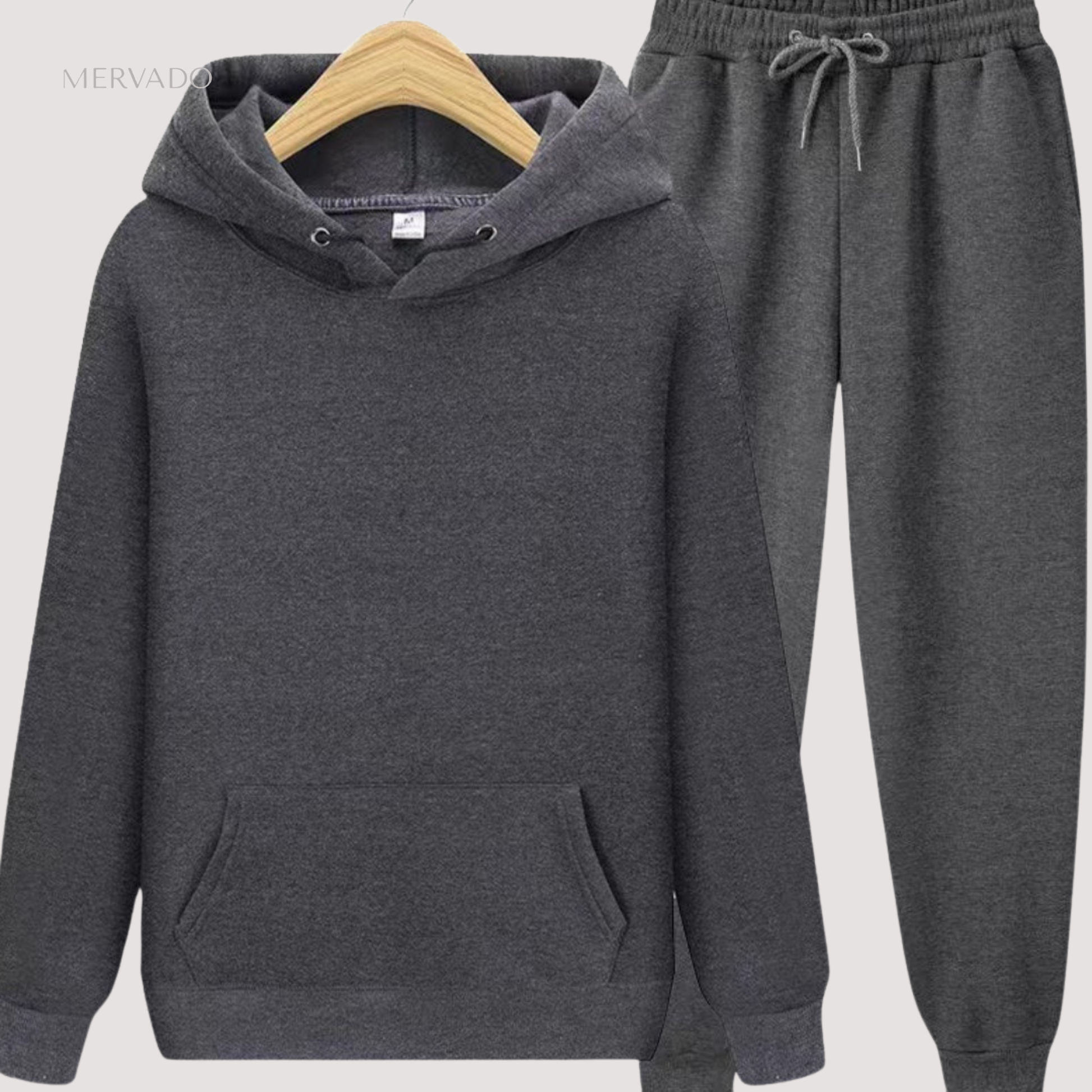 Ensemble sweat à capuche et jogging décontracté pour homme - Tenue streetwear coupe décontractée