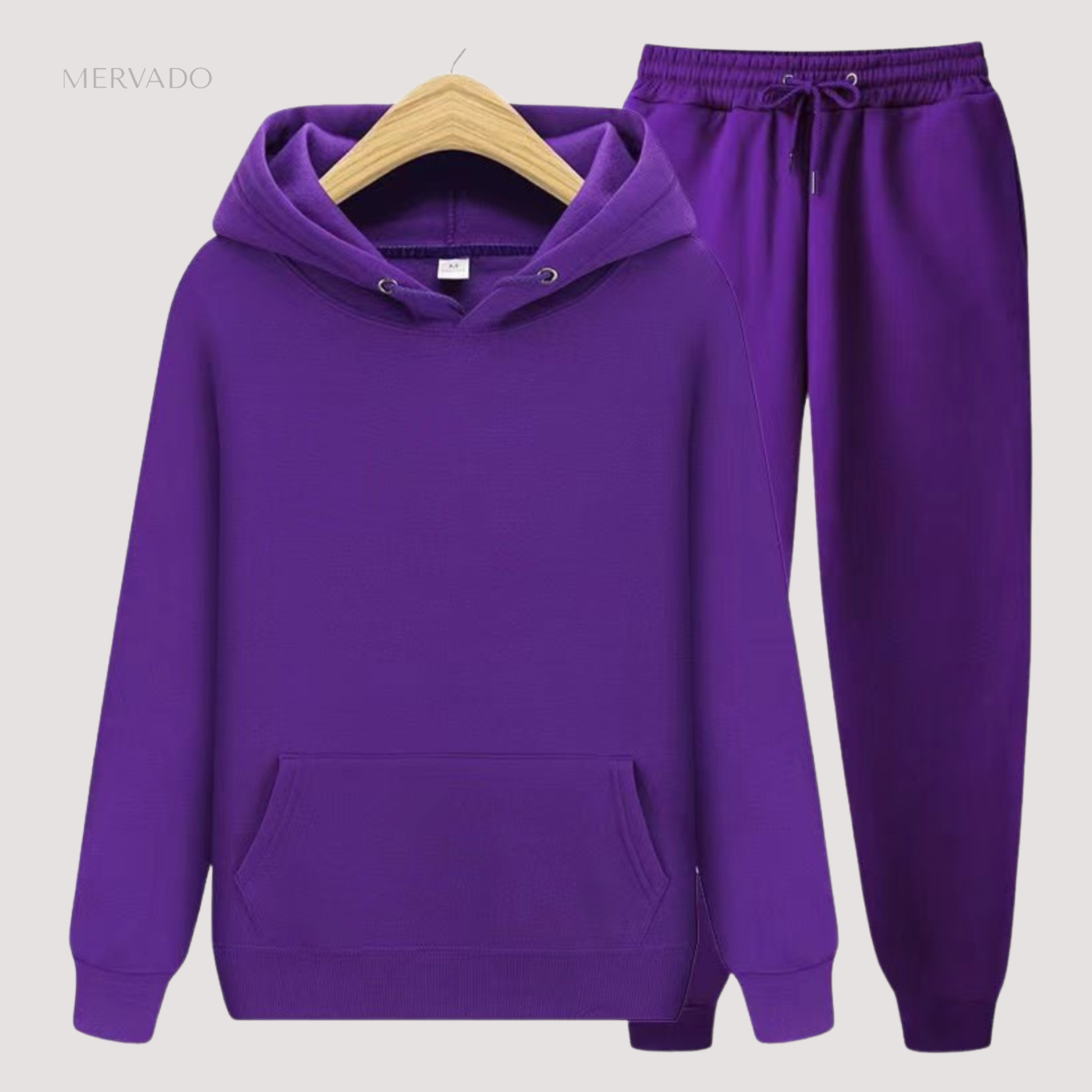 Ensemble sweat à capuche et jogging décontracté pour homme - Tenue streetwear coupe décontractée