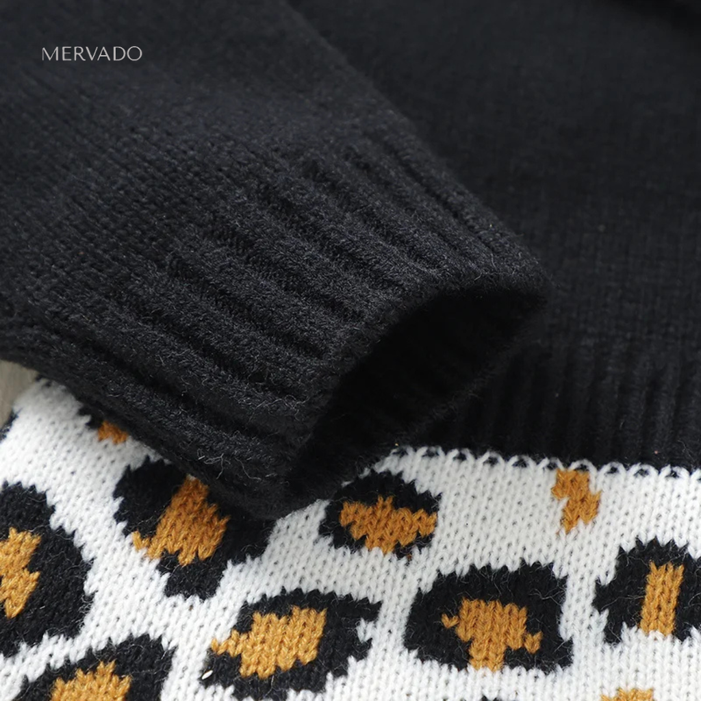 Warme gebreide babyromper – klassieke body met ruchekraag voor seizoensstijl en comfort