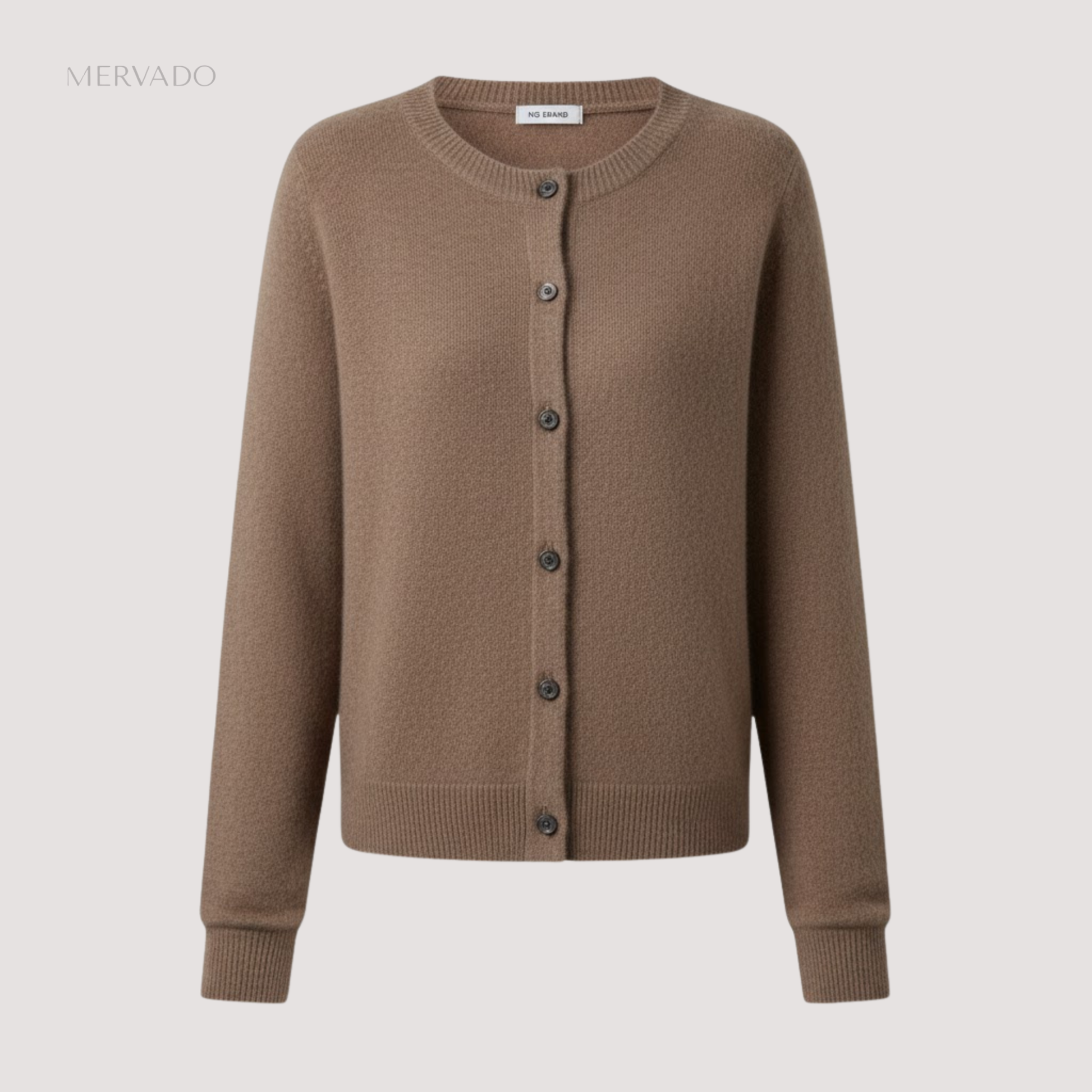 Merinowol en kasjmier vest voor dames – elegant zacht gebreid comfort