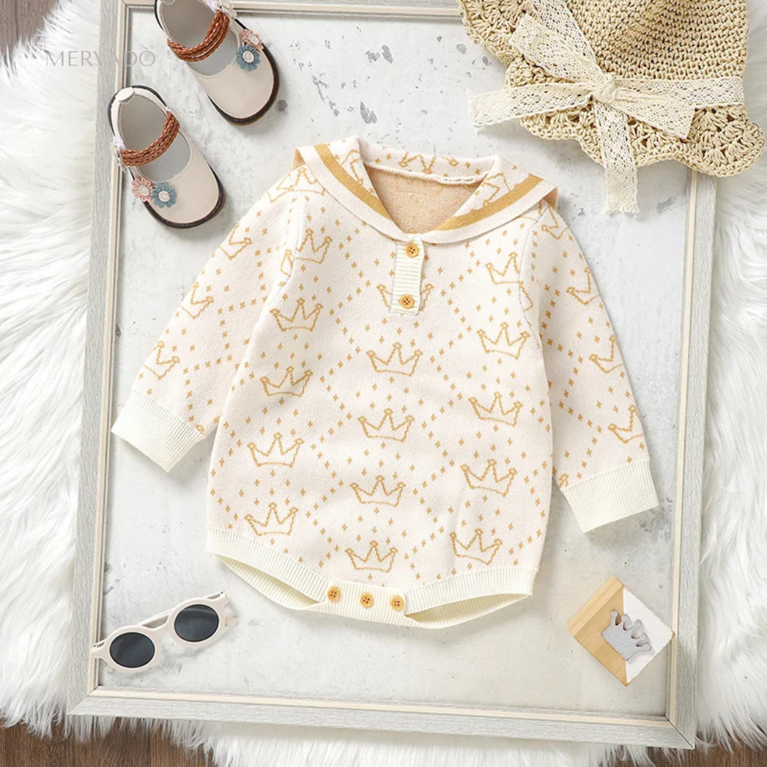 Chic Baby Girl Romper - Boutique-stijl jumpsuit body voor dagelijkse elegantie