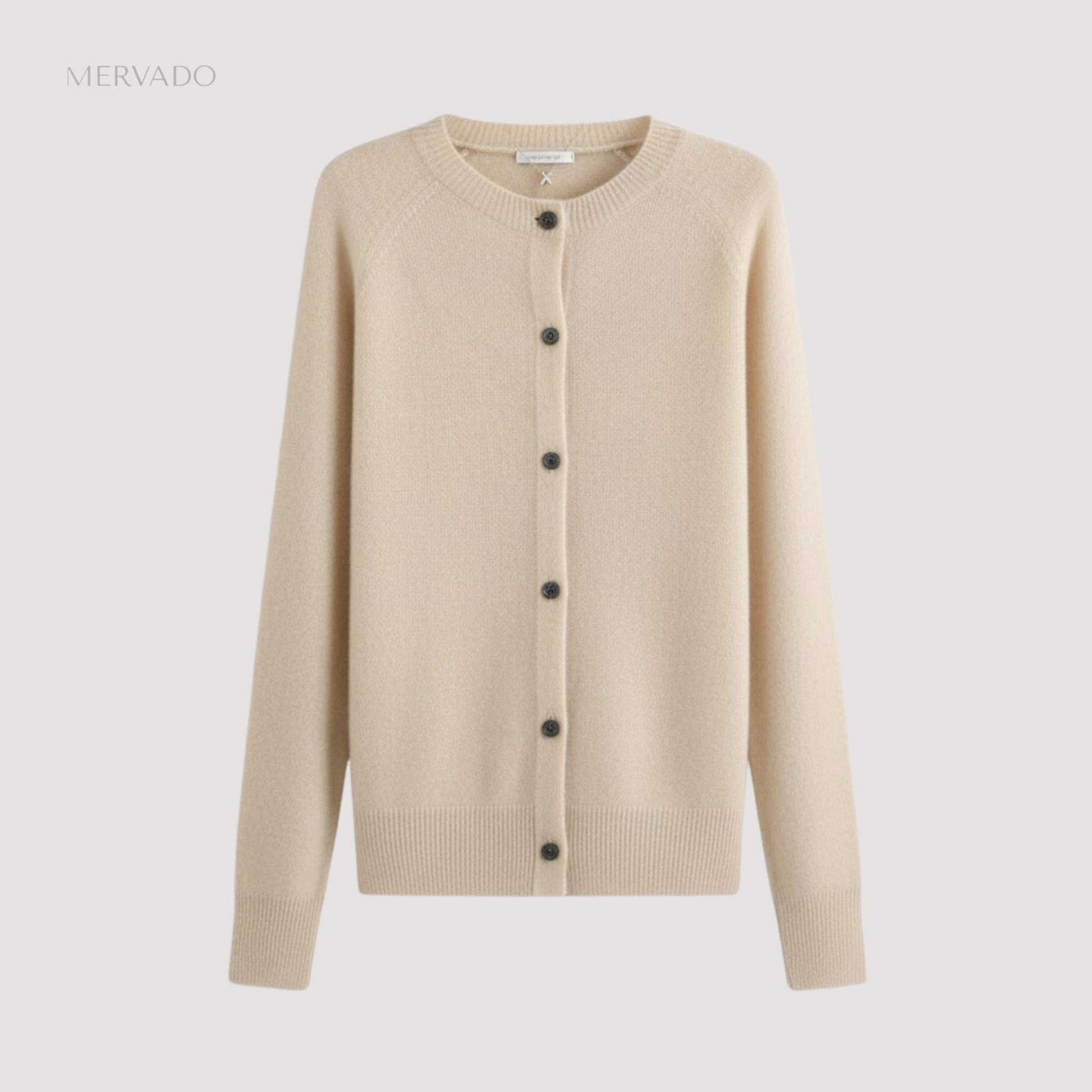 Merinowol en kasjmier vest voor dames – elegant zacht gebreid comfort