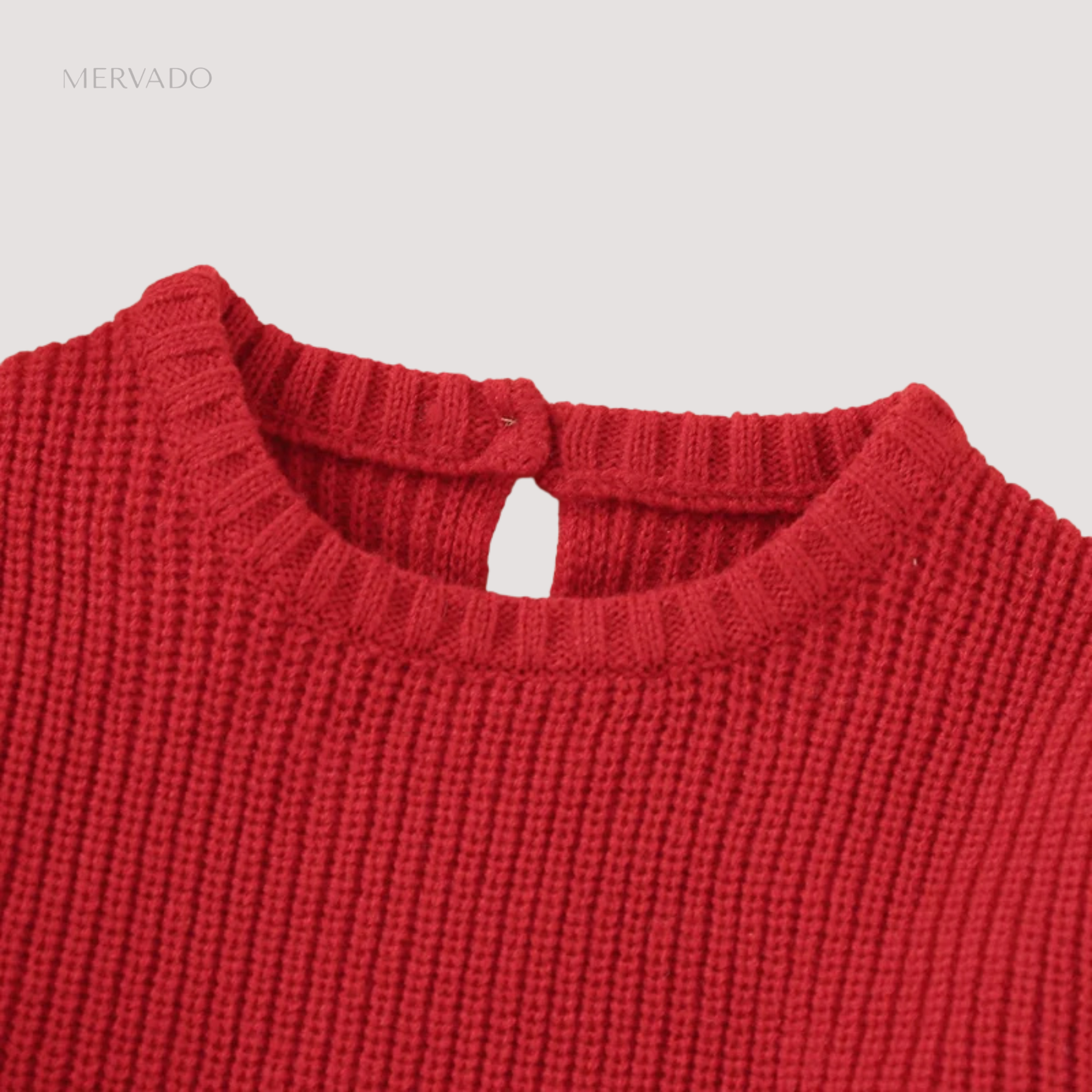 Baby gebreide trui - Unisex katoenen trui voor zachte warmte en stijl