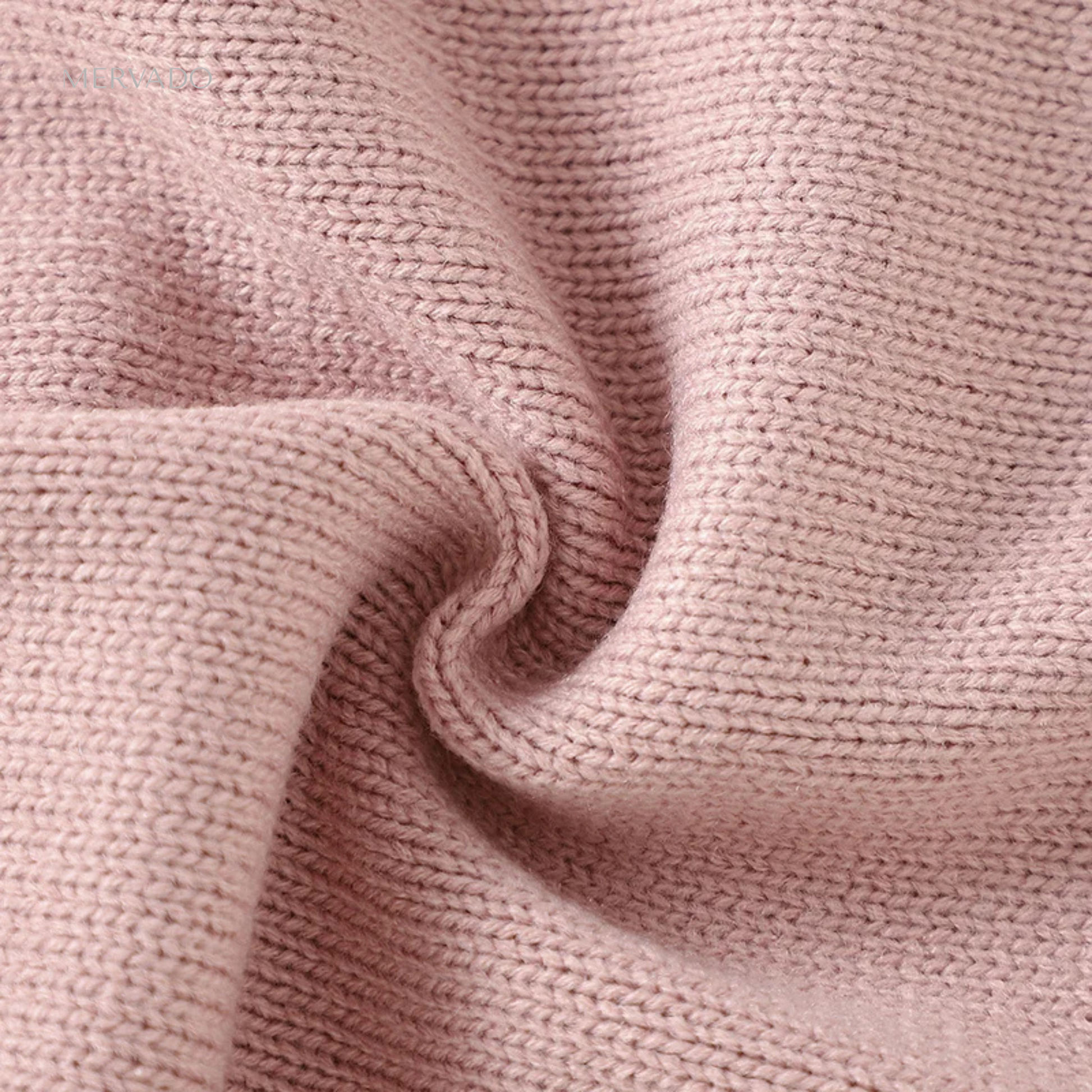 Schattige meisjestrui - Gezellige gebreide trui met geborduurde vogel